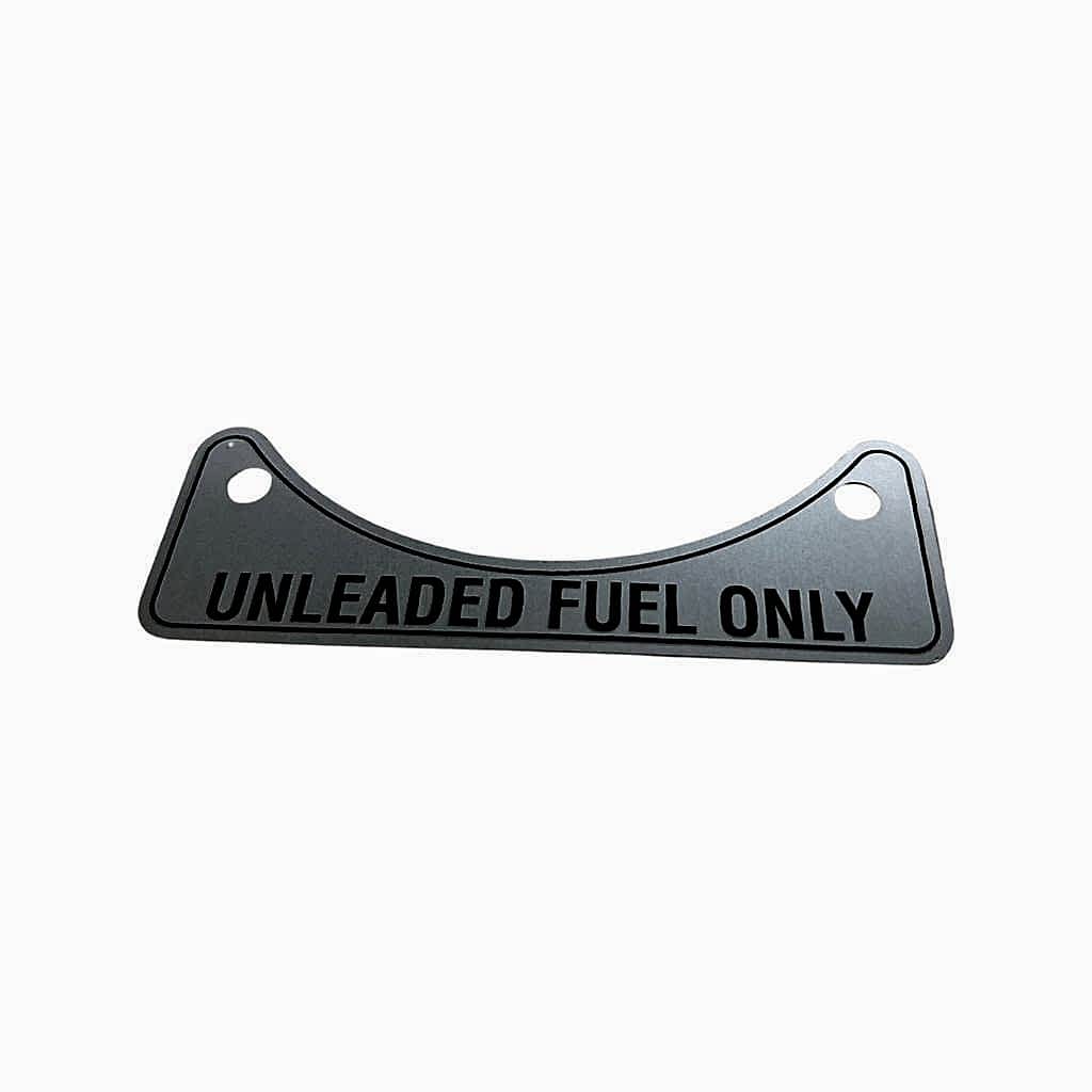 Defender Series Unleaded Fuel Only Benzin Etiketi NTC2914
